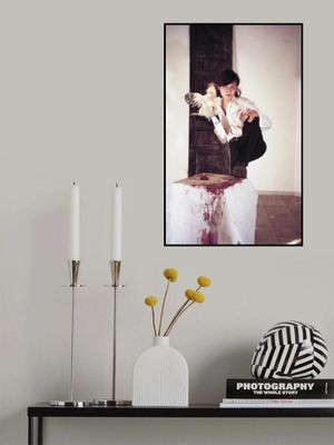 Koraz Bird, Kanat Ibragimov - 2 Photo documentation of the project that took place in Moscow, Marat Gelman Gallery. January 12, 1997.