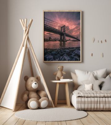 Manhattan Bridge Wide Angle