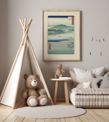 River Highway By Utagawa Hiroshige