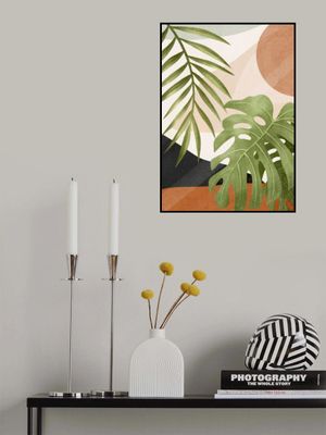 Abstract Art Tropical Leaves 21