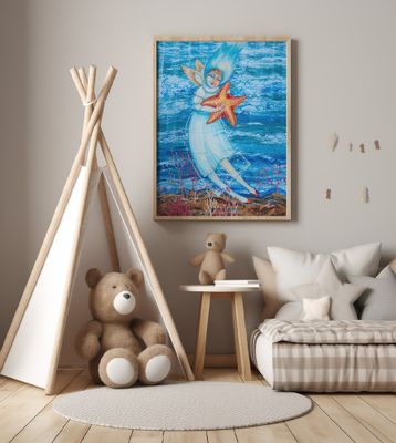 Dance of an Angel With a Star