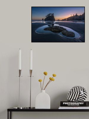 twilight at second beach