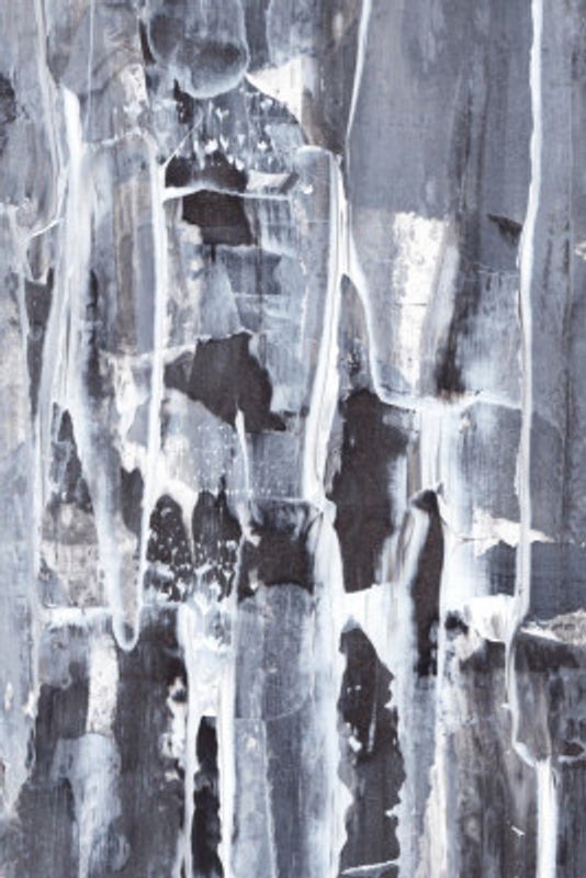 Textured Layers of Gray and White