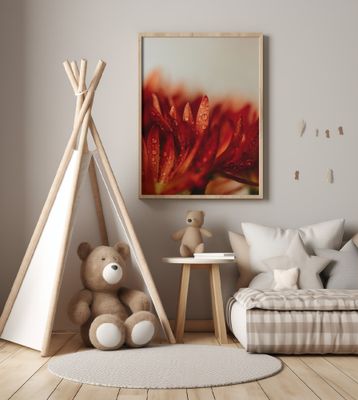 Vibrant Red-orange Flower