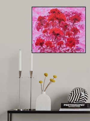 cockscomb oil on canvas