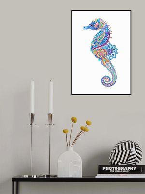 Floral Seahorse Dream