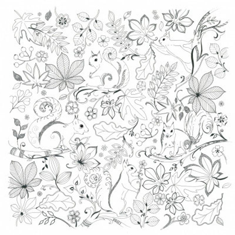 Squirrels and Leaves