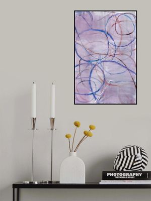 Muted Abstract Lines 4