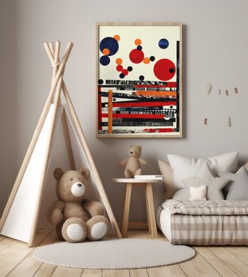 Geometric Patterns And Vibrant Colors