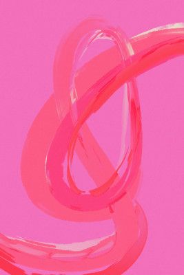 Vibrant Pink Swirls