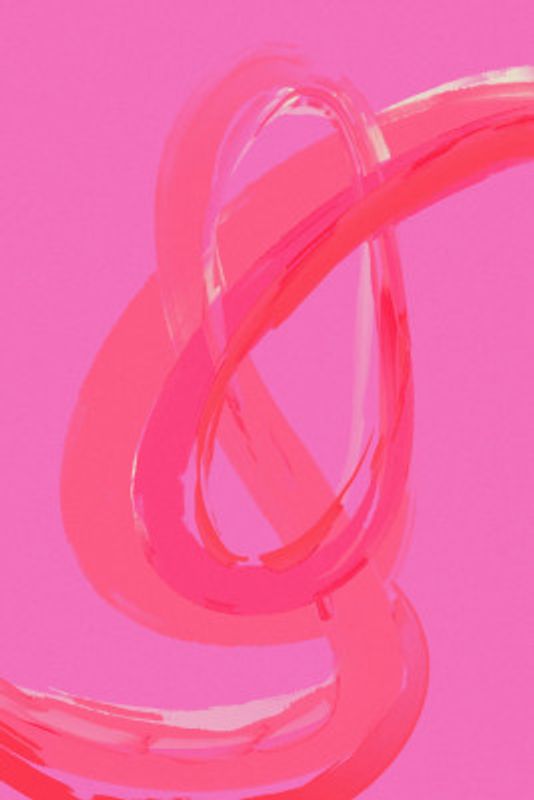 Vibrant Pink Swirls