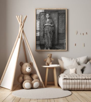 Woman In Traditional Japanese Attire