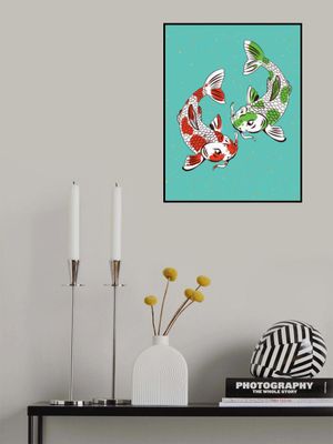 Vibrant Koi Fish