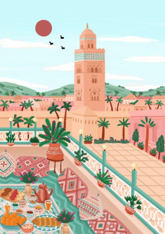 Moroccan Morning Bliss