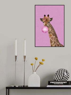 Giraffe pink bubblegum