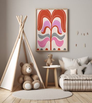 Stylized Floral Design