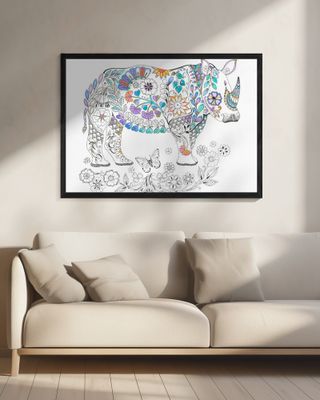 Rhinoceros Delicate Tints 2