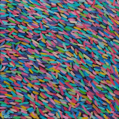 Dynamic Brushstrokes in a Multitude of Colors