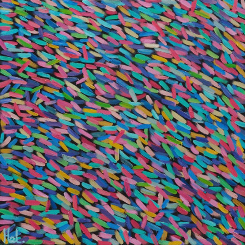 Dynamic Brushstrokes in a Multitude of Colors