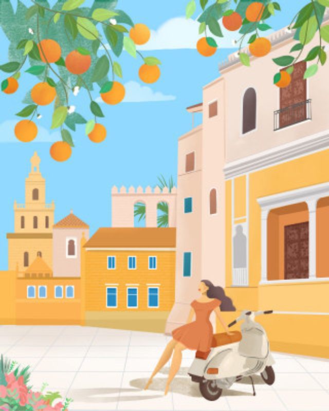 Seville Oranges, Spain