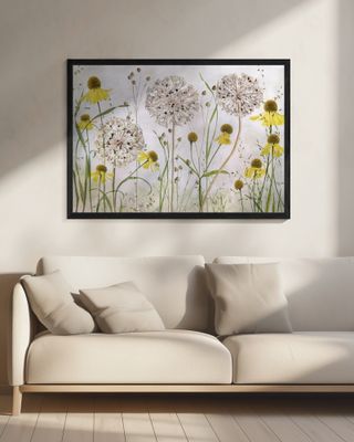 Alliums and heleniums