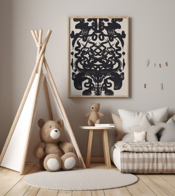 Symmetrical Ink Patterns