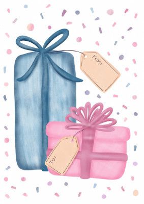 Confetti Gifts Card