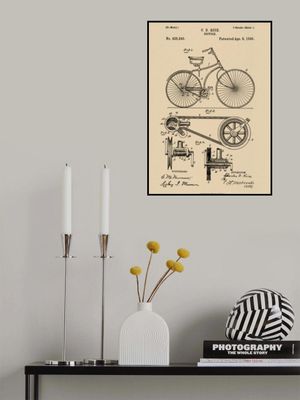 Bicycle Patent 1890