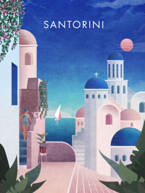 Dreamy Santorini