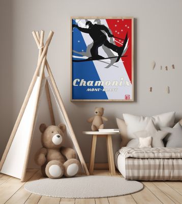 Winter Tourism: Vintage Mont Blanc Camonix