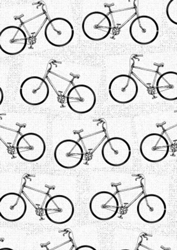 Vintage Bicycle Pattern