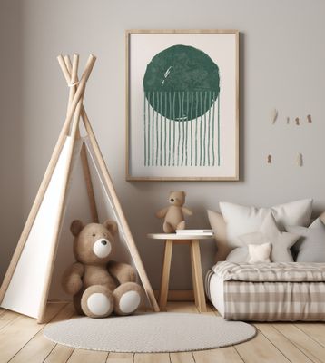 Emerald Round Jellyfish