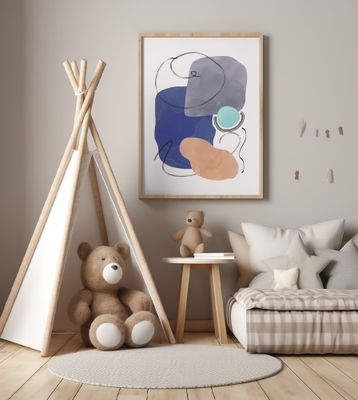 Watercolor Organic Shapes 5