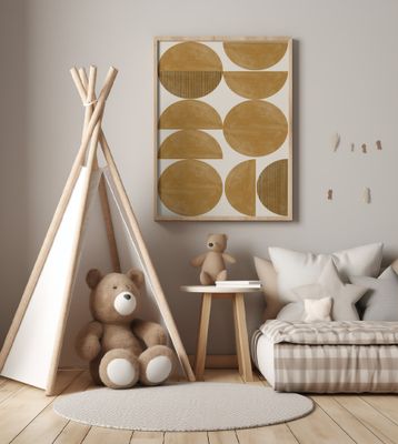 Golden Geometric Rhythm