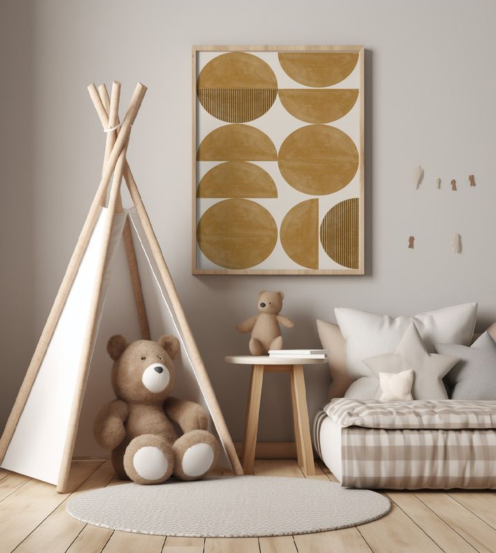 Golden Geometric Rhythm