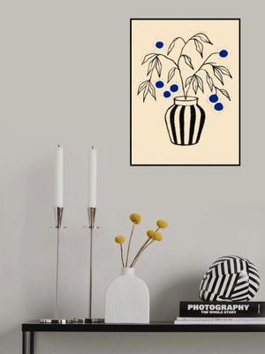 Striped Vase Bloom