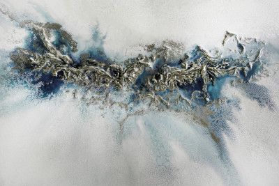 Most Popular - Gilded Weave - Whitecaps painting