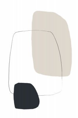 Organic Shapes In Neutral Tones