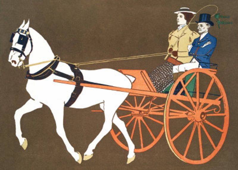 Women In Carriage (ca. 1890–1907)