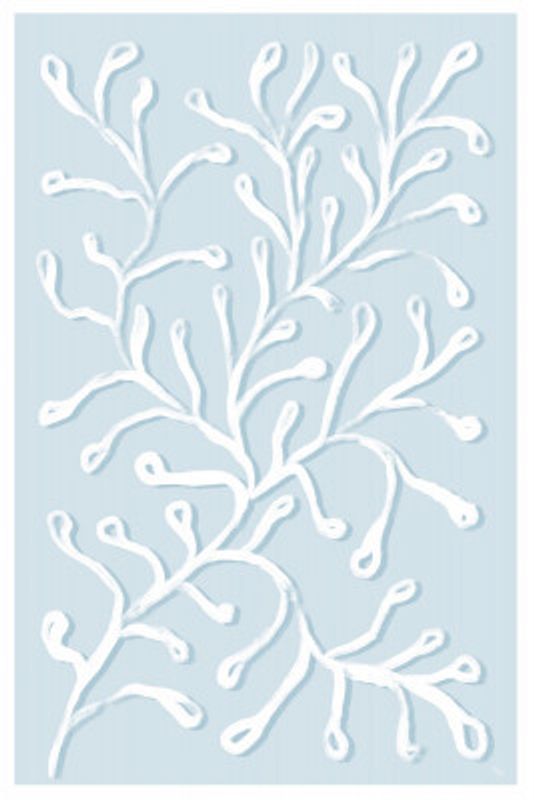 Minimalist White Branches
