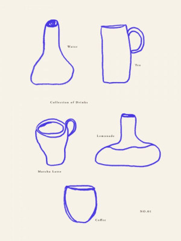 Drink Vessels Sketch