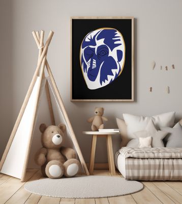 Abstract Mask Illusion