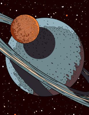 Retro Space Art
