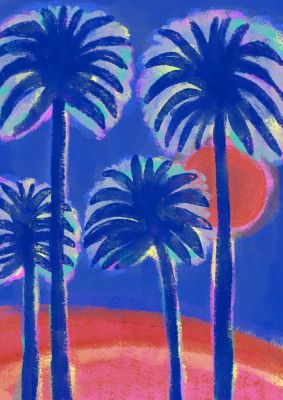 Dreamy Tropical Palms