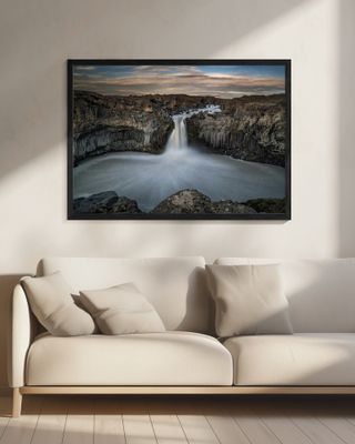 Aldeyjarfoss Waterfall North Iceland