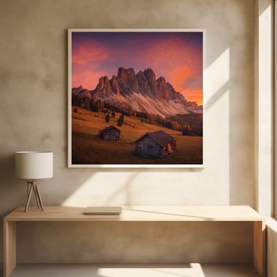 Cabins In The Dolomites