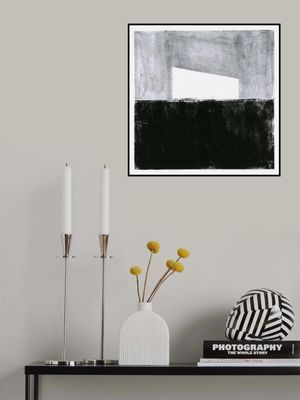 Barn On Field No1 Art Print