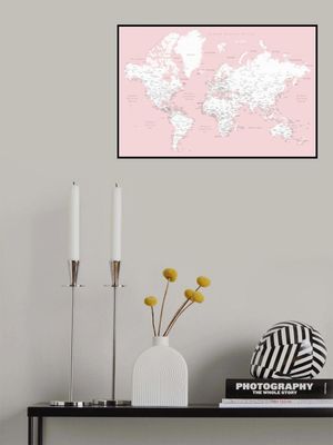 Leire world map in Spanish