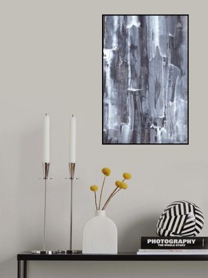 Streaks of Gray and White