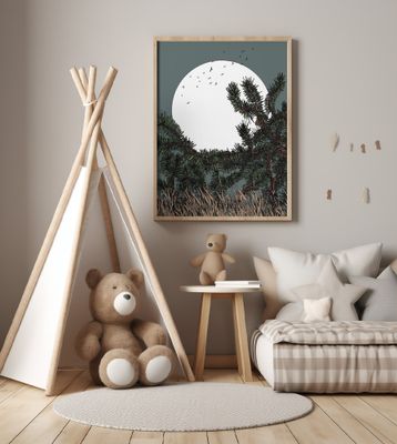 A Serene Moonlit Night